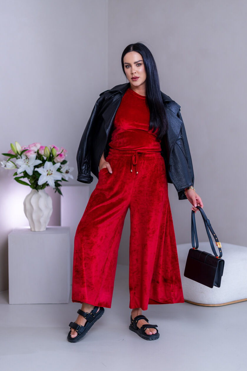 7/8OVÉ EXTRA ŠIROKÉ NOHAVICE “BRIANNA”