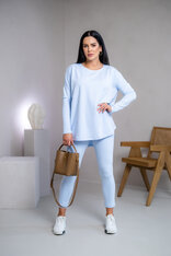 7/8OVÉ LEGÍNY “JUDITH” BEZ PATENTOV / BAVLNENÁ TEPLÁKOVINA