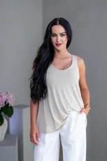 ÁČKOVÝ TOP “ELLA” - TIELKO S VÝSTRIHOM ÁČKOVÝ TOP “ELLA” - TIELKO S VÝSTRIHOM