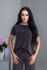ÁČKOVÝ TOP “MIA” - LODIČKOVÝ VÝSTRIH ÁČKOVÝ TOP “MIA” - LODIČKOVÝ VÝSTRIH
