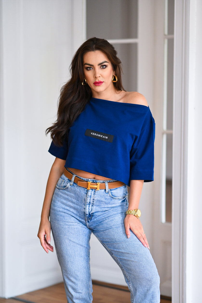 COMFY TOP S LODIČKOU A S ETIKETOU - TEPLÁKOVINA