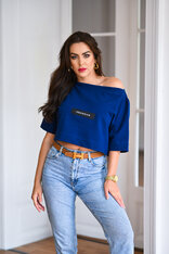 COMFY TOP S LODIČKOU A S ETIKETOU - TEPLÁKOVINA