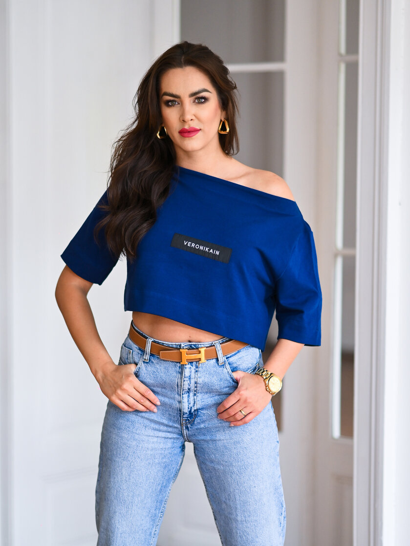 COMFY TOP S LODIČKOU A S ETIKETOU - TEPLÁKOVINA