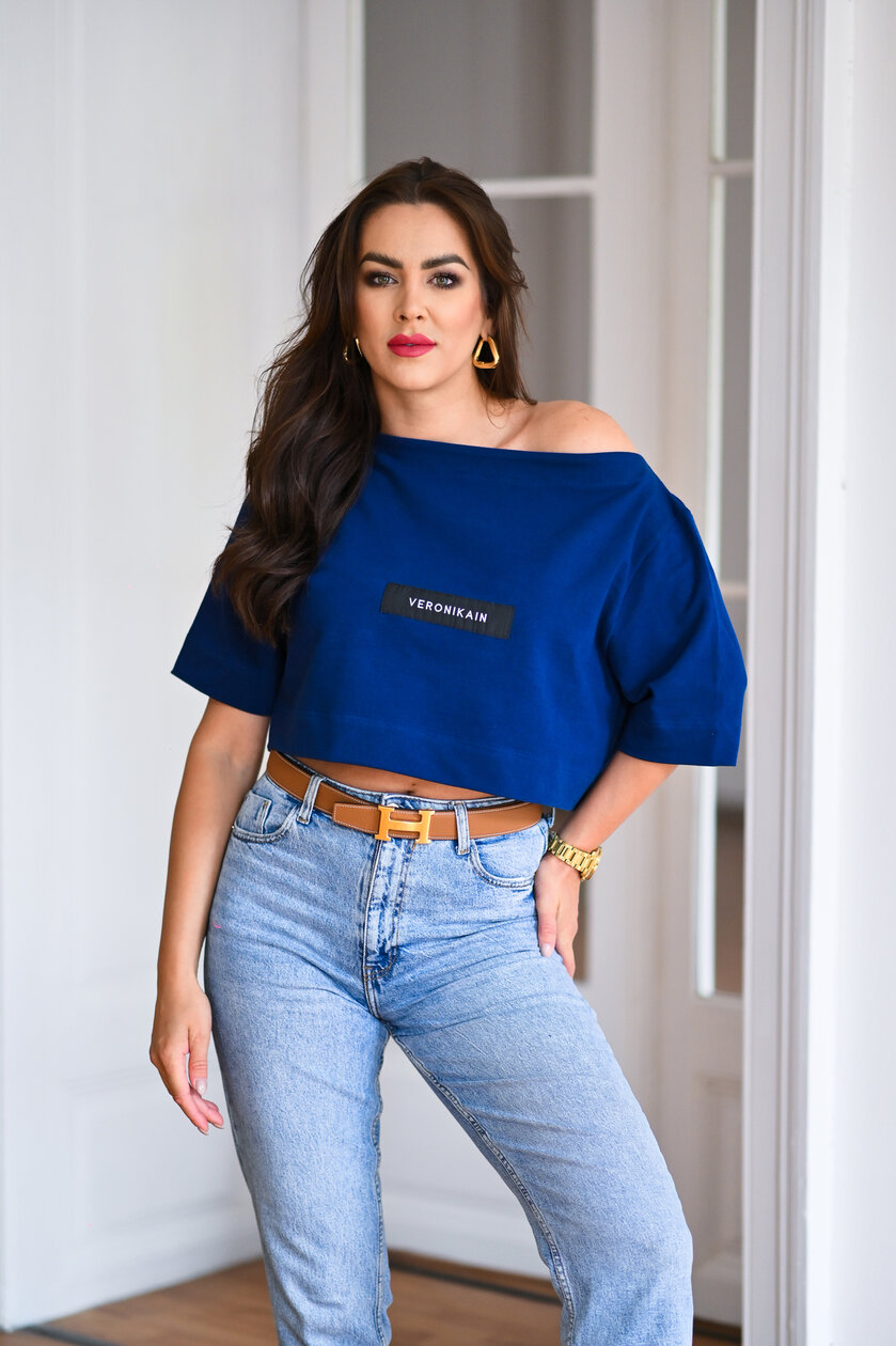 COMFY TOP S LODIČKOU A S ETIKETOU - TEPLÁKOVINA