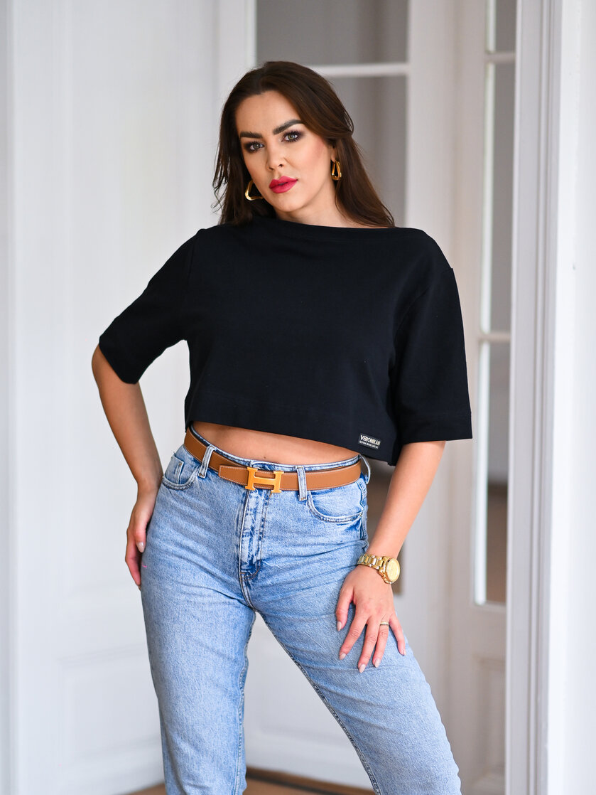 COMFY TOP S LODIČKOU - TEPLÁKOVINA