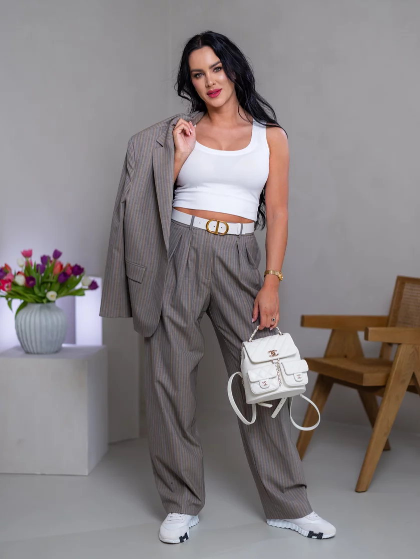CROP TOP “LARA” - TIELKO S VÝSTRIHOM