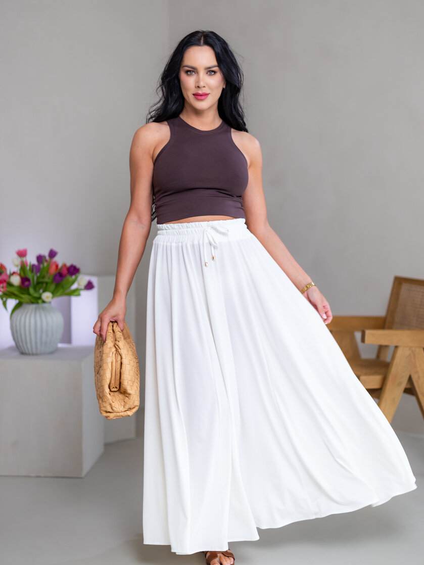 CROP TOP “LARA” - VYKROJENÉ TIELKO