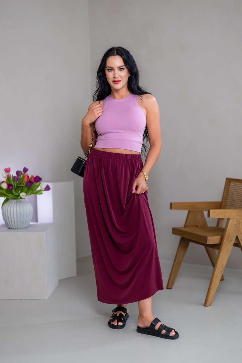 CROP TOP “LARA” - VYKROJENÉ TIELKO