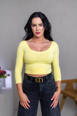 CROP TOP “LARA” - VÝSTRIH VPREDU AJ NA CHRBÁTE