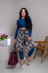 CROP TOP “ROBYN” - ZÁKLADNÝ VÝSTRIH