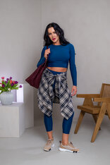 CROP TOP “ROBYN” - ZÁKLADNÝ VÝSTRIH