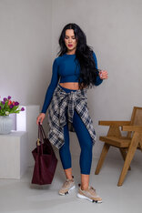 CROP TOP “ROBYN” - ZÁKLADNÝ VÝSTRIH