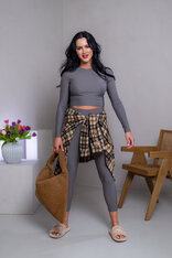 CROP TOP “ROBYN” - ZÁKLADNÝ VÝSTRIH