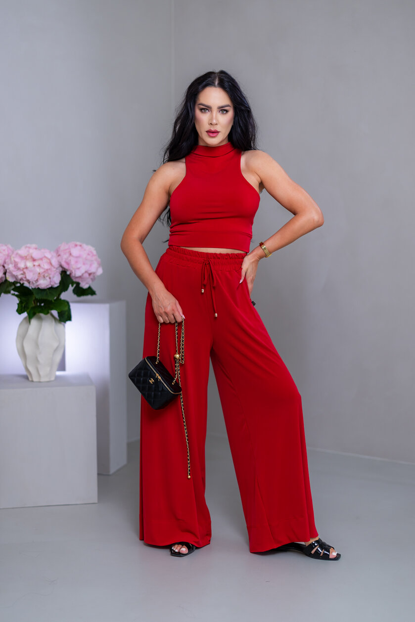 CROP TOP “THEA” - TIELKO SO STOJAČIKOM
