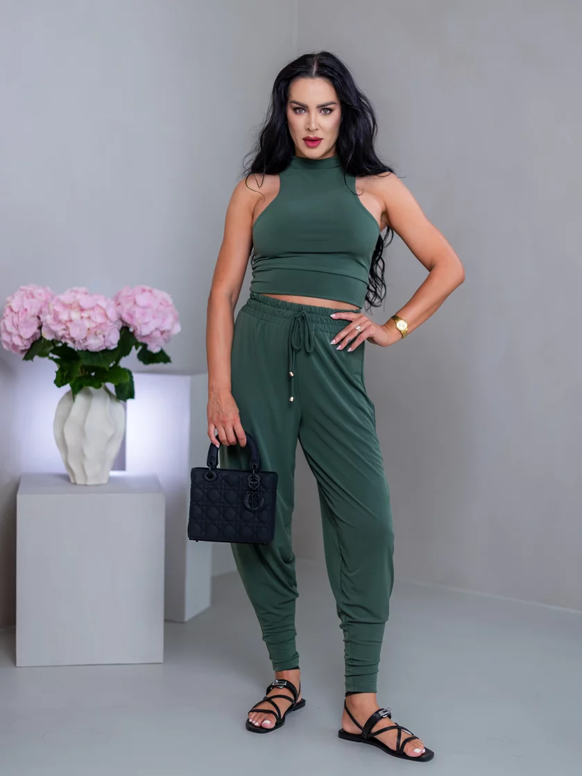 CROP TOP “THEA” - TIELKO SO STOJAČIKOM