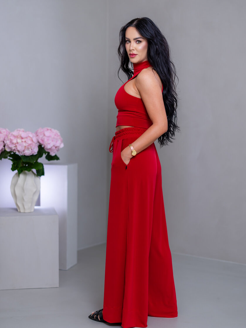 CROP TOP “THEA” - TIELKO SO STOJAČIKOM