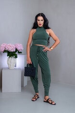 CROP TOP “THEA” - TIELKO SO STOJAČIKOM