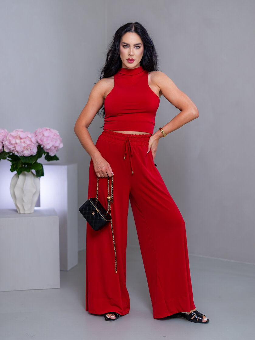 CROP TOP “THEA” - TIELKO SO STOJAČIKOM