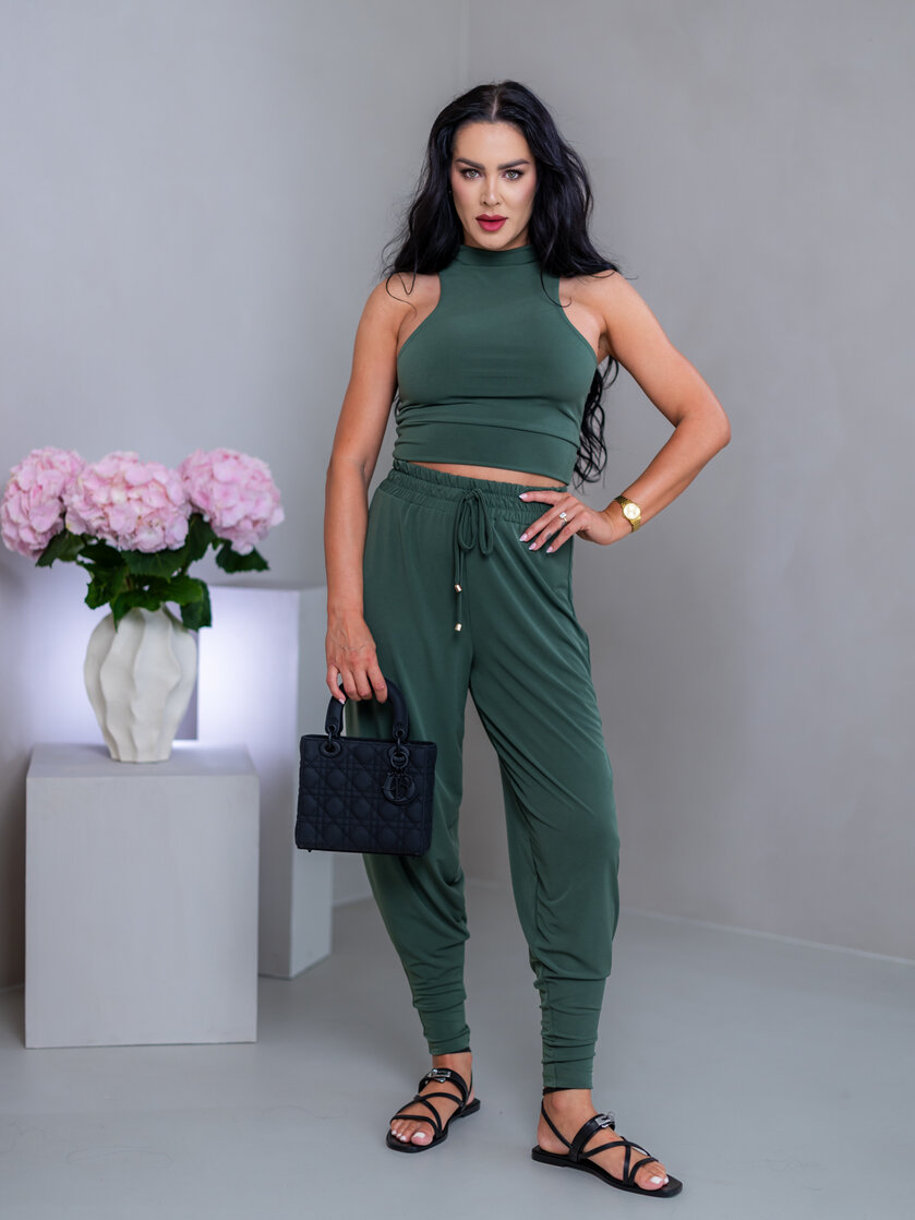 CROP TOP “THEA” - TIELKO SO STOJAČIKOM