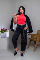 CROP TOP “THEA” - TIELKO SO STOJAČIKOM