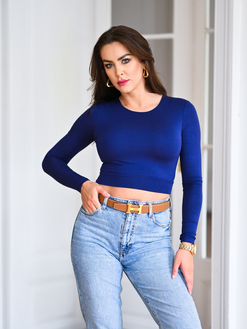 CROP TOP ZÁKLADNÝ - VISKÓZA
