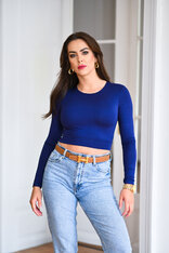 CROP TOP ZÁKLADNÝ - VISKÓZA