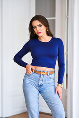 CROP TOP ZÁKLADNÝ - VISKÓZA