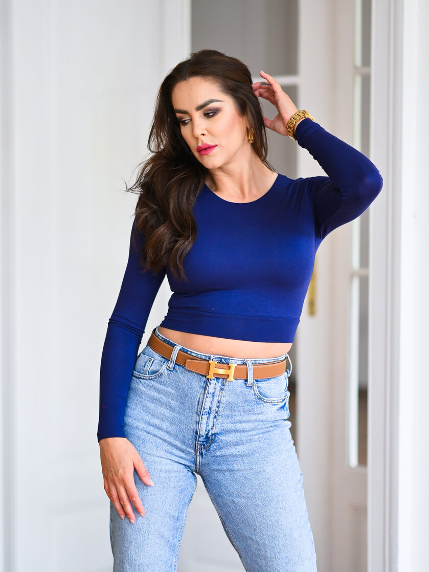 CROP TOP ZÁKLADNÝ - VISKÓZA