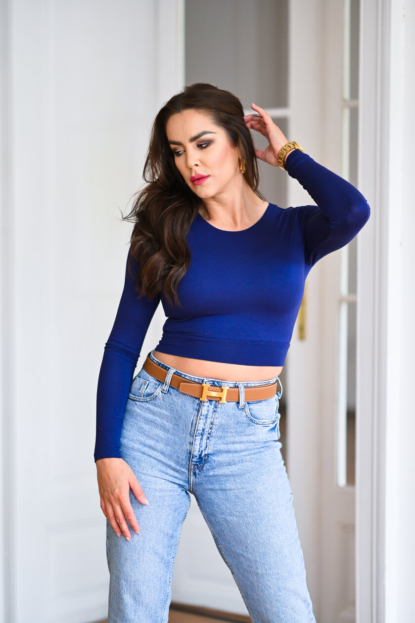 CROP TOP ZÁKLADNÝ - VISKÓZA