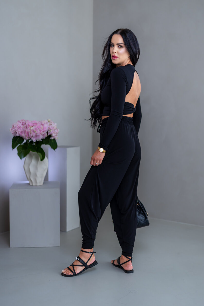 DVOJVRSTOVÝ CROP TOP “SABRINA” S OTVOROM NA CHRBÁTE