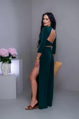 DVOJVRSTOVÝ CROP TOP “SABRINA” S OTVOROM NA CHRBÁTE
