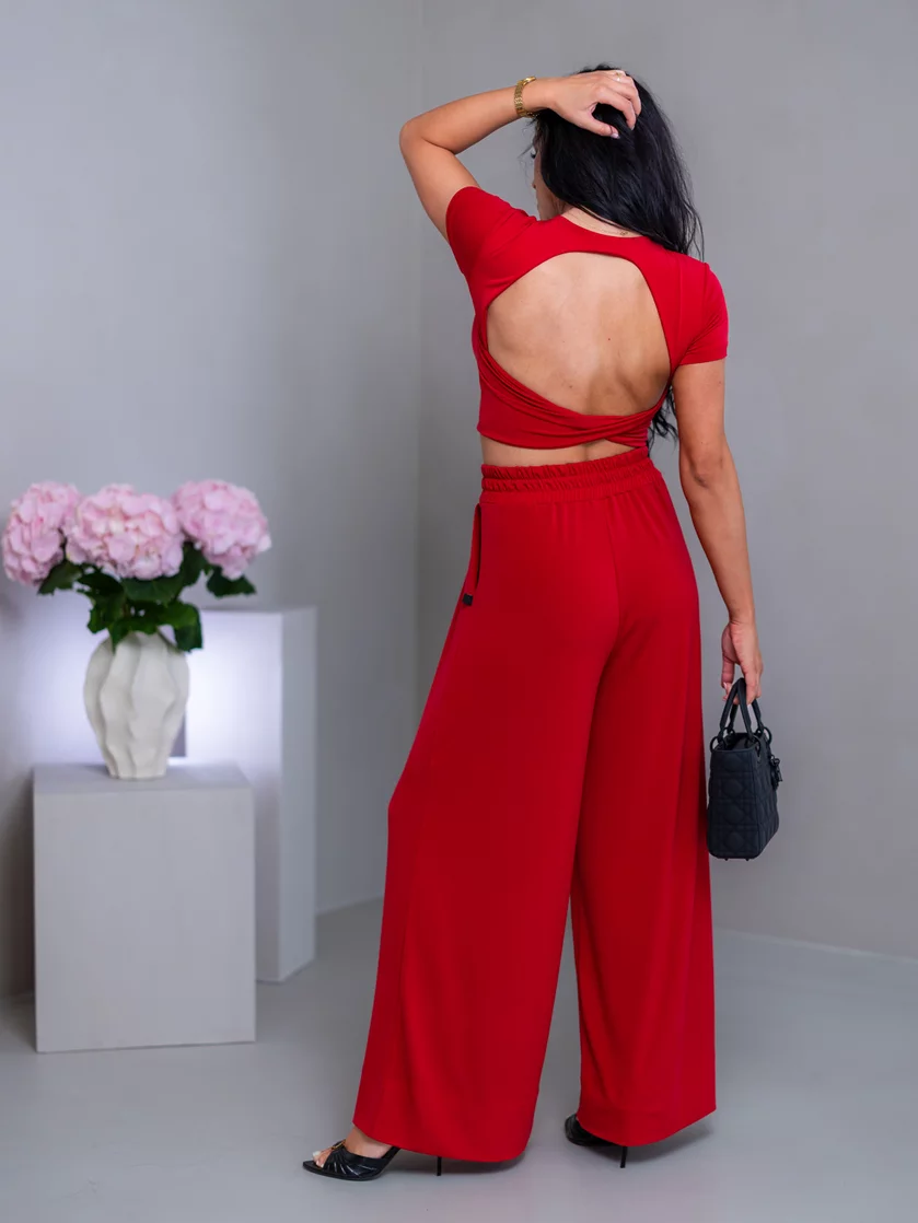 DVOJVRSTOVÝ CROP TOP “SABRINA” S OTVOROM NA CHRBÁTE