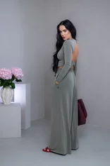DVOJVRSTOVÝ CROP TOP “SELENA” S OTVOROM NA CHRBÁTE