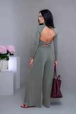 DVOJVRSTOVÝ CROP TOP “SELENA” S OTVOROM NA CHRBÁTE