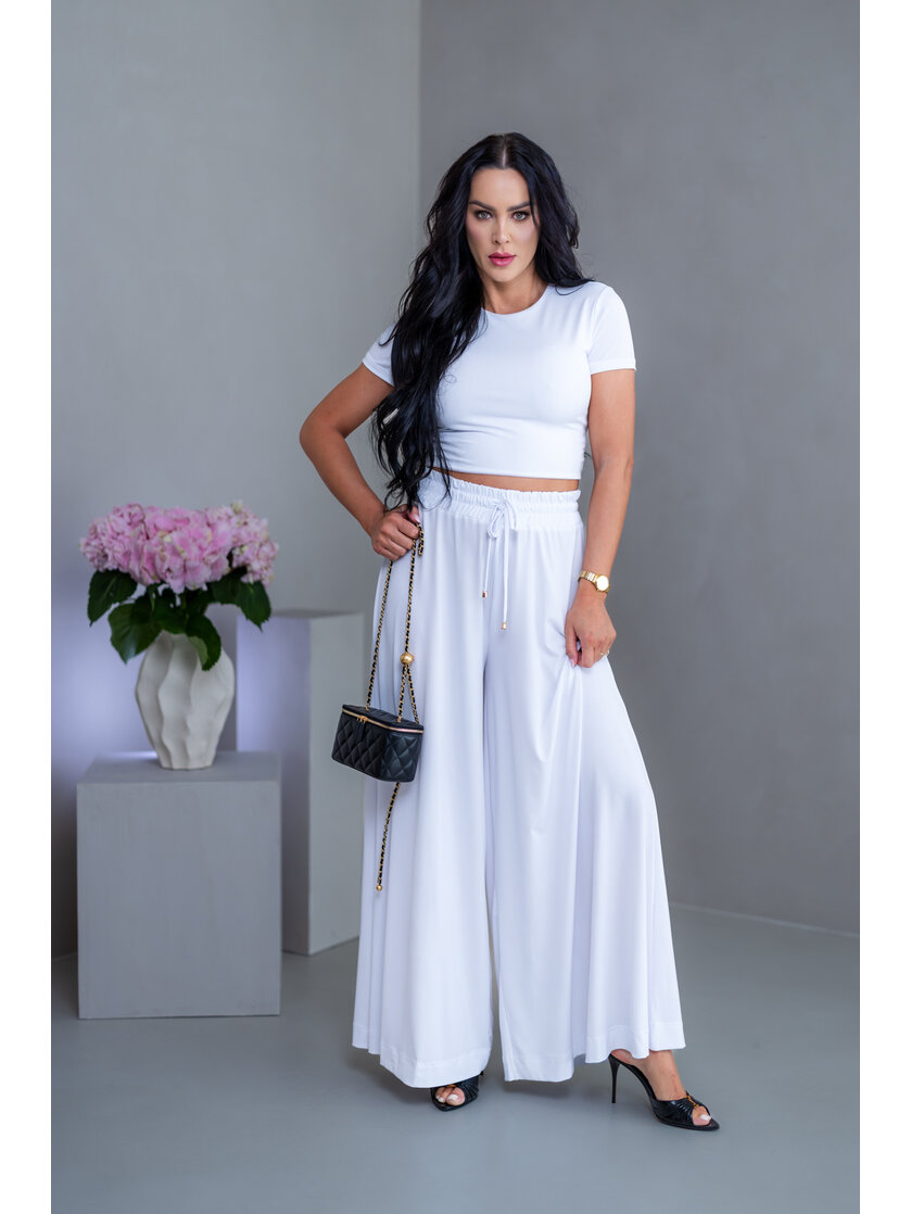 DVOJVRSTOVÝ CROP TOP “SELENA” S OTVOROM NA CHRBÁTE