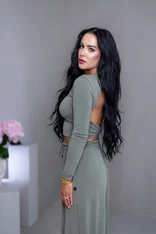 DVOJVRSTOVÝ CROP TOP “SELENA” S OTVOROM NA CHRBÁTE