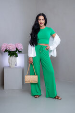 DVOJVRSTOVÝ CROP TOP “SELENA” S OTVOROM NA CHRBÁTE