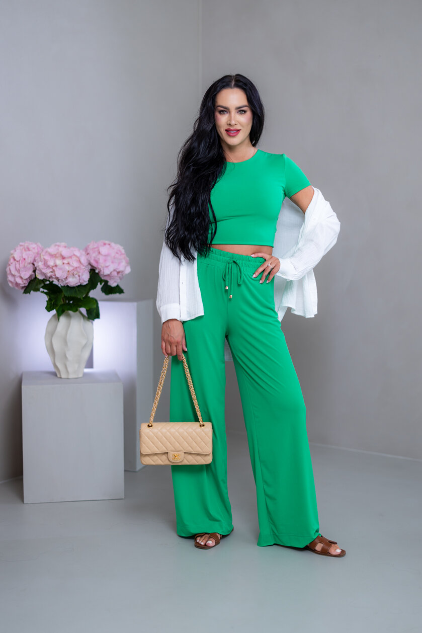 DVOJVRSTOVÝ CROP TOP “SELENA” S OTVOROM NA CHRBÁTE
