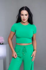 DVOJVRSTOVÝ CROP TOP “SELENA” S OTVOROM NA CHRBÁTE