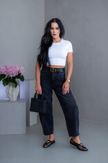 DVOJVRSTOVÝ CROP TOP “SELENA” S OTVOROM NA CHRBÁTE