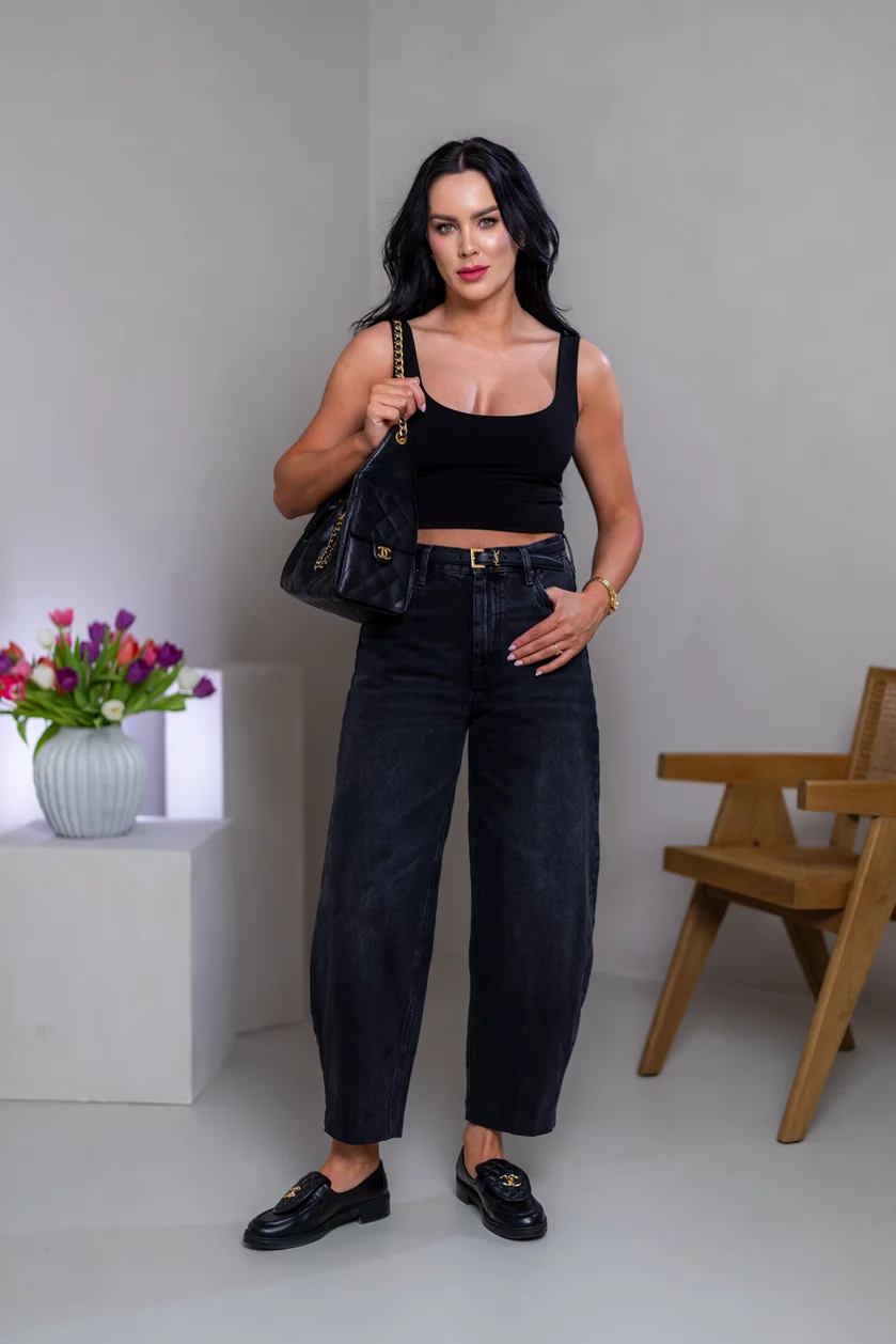 DVOJVRSTVOVÝ CROP TOP “THEA” - TIELKO S VÝSTRIHOM