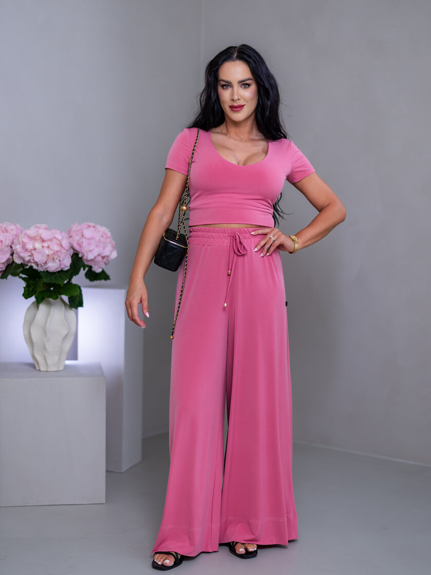 DVOJVRSTVOVÝ CROP TOP “THEA” - VEĽKÝ VÝSTRIH