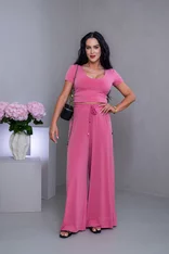 DVOJVRSTVOVÝ CROP TOP “THEA” - VEĽKÝ VÝSTRIH