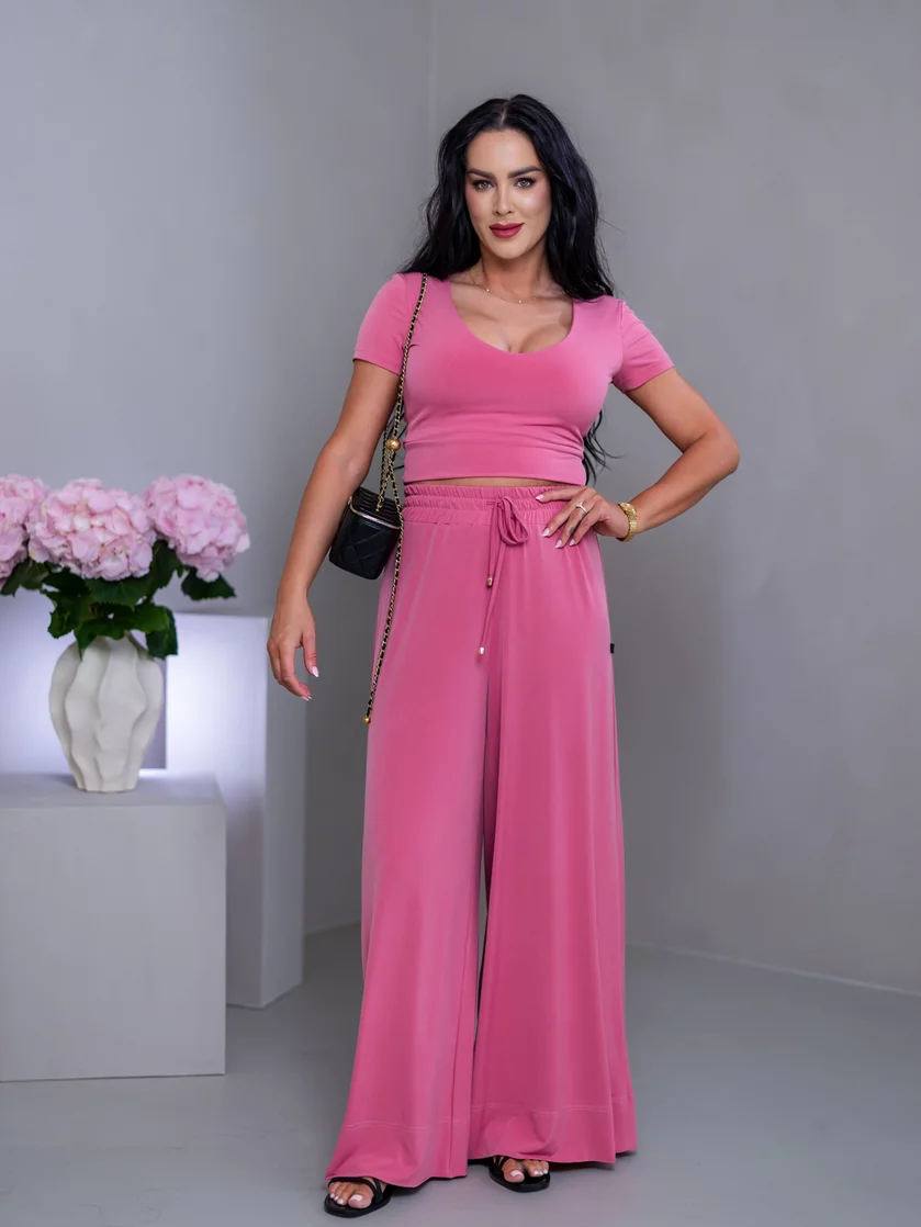 DVOJVRSTVOVÝ CROP TOP “THEA” - VEĽKÝ VÝSTRIH