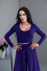 DVOJVRSTVOVÝ CROP TOP “THEA” - VEĽKÝ VÝSTRIH