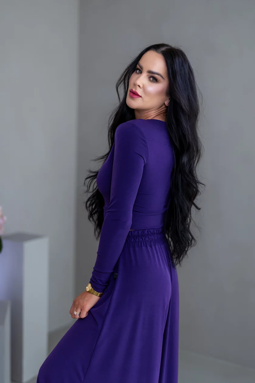 DVOJVRSTVOVÝ CROP TOP “THEA” - VEĽKÝ VÝSTRIH