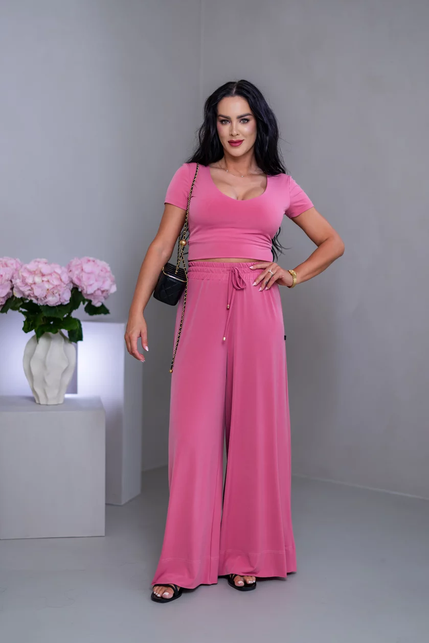 DVOJVRSTVOVÝ CROP TOP “THEA” - VEĽKÝ VÝSTRIH