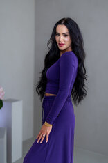 DVOJVRSTVOVÝ CROP TOP “THEA” - VEĽKÝ VÝSTRIH