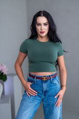 DVOJVRSTVOVÝ CROP TOP “THEA” - ZÁKLADNÝ VÝSTRIH