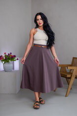 EXTRA MIDI SUKŇA “BELLA” S VRECKAMI